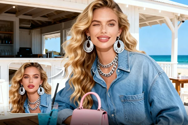 Filtre clin d'œil AI